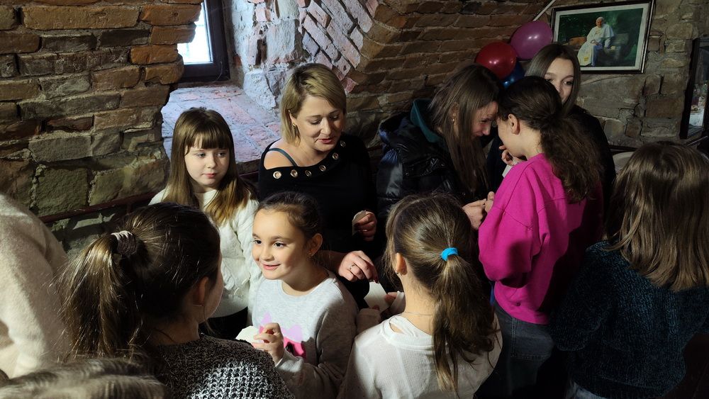 Spotkanie opłatkowe scholki "Gwiazdki Karmelu"